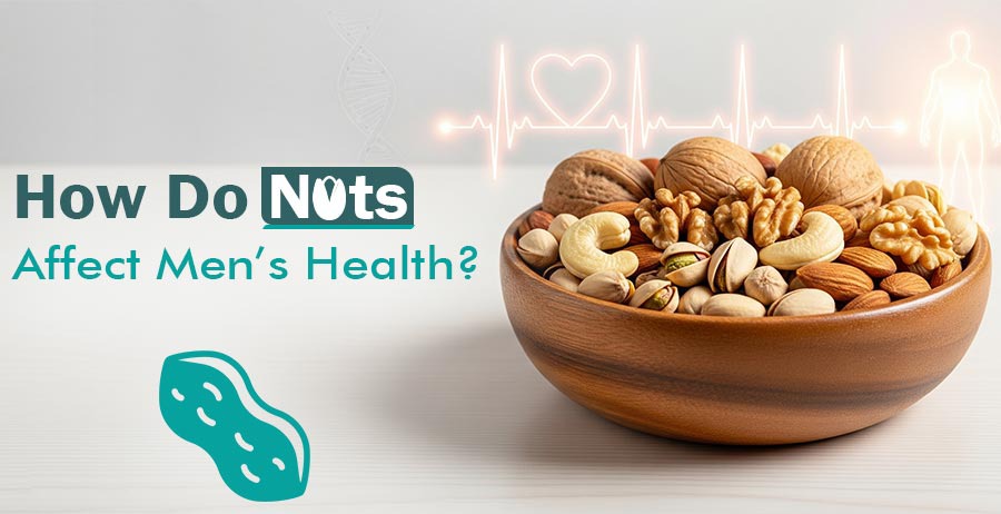 How do nuts affect men’s health?