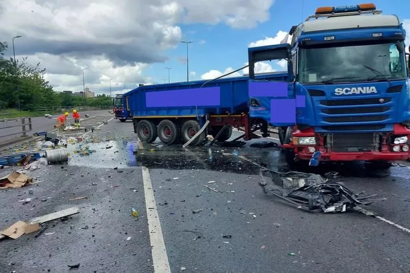 Motorway Crash in Yorkshire