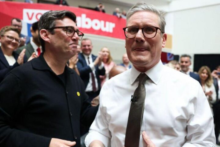 Poll Shows Andy Burnham Leading Starmer