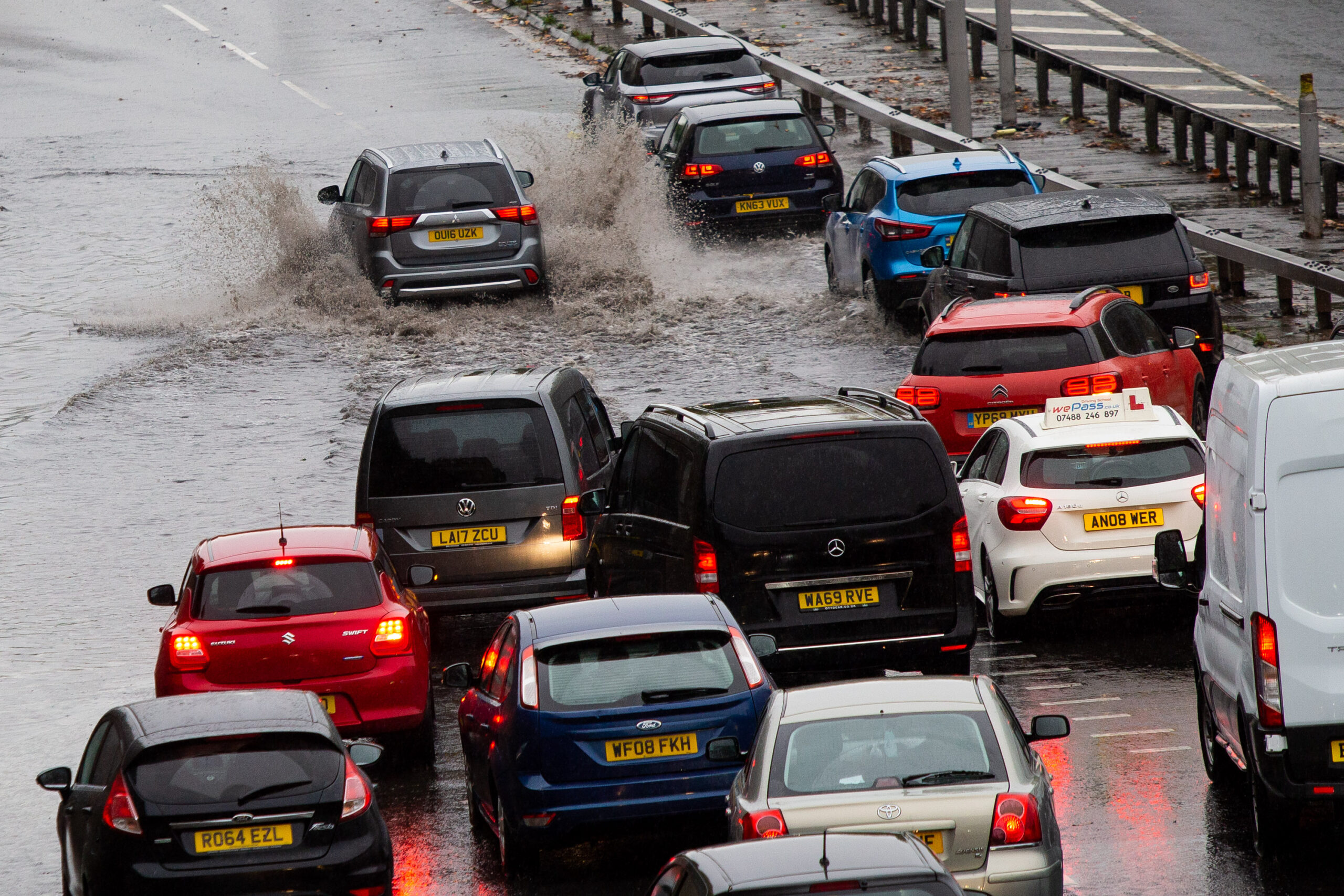 Severe Flooding Forces Motorway Closures