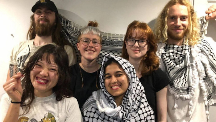 Six Palestine Action activists cleared of aggravated burglary